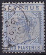 Chypre BRITISH QUEEN VICTORIA CYPRUS PIASTRES - Cyprus (...-1960)