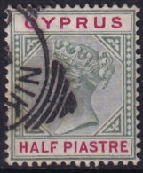 Chypre BRITISH QUEEN VICTORIA CYPRUS PIASTRES - Chypre (...-1960)