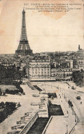 FRANCE - Paris - Tour Eiffel Et Le Trocadéro - Entrée Des Invalides Et Les Canons - Carte Postale Ancienne - Eiffeltoren