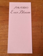 Carte Shiseido Ever Bloom - Modernes (à Partir De 1961)