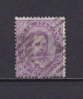 ITALIE 1879 TIMBRE N°38 OBLITERE HUMBERT PREMIER - Oblitérés