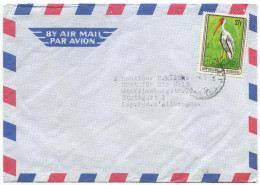 Cover Burundi 1979 Bujumbura  Michel 1495 Ibis Ibis - Briefe U. Dokumente