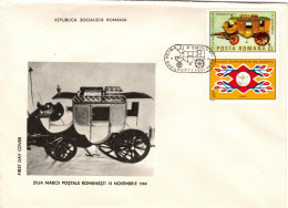 Romania1984 Stamp Day  FDC - FDC