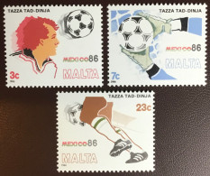 Malta 1986 World Cup MNH - Malta