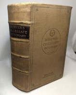 Webster's Collegiate Dictionary - Third Edition Of The Merriam Series - The Largest Abridgment Of Webster's New Internat - Dictionnaires