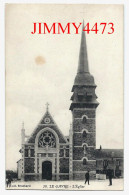 CPA - LE GAVRE En 1924 - L' Eglise ( Place Bien Animée ) N° 38 - Coll. Brochard - Le Gavre