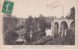 FRANCE - SAINT-BENOIT.  La Vallee Du Clain  Au Viaduc Du Chemin De Fer Departemental - Saint Benoit