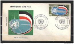 FDC - 1962 - Admission à L'ONU - 8 - Burkina Faso (1984-...)