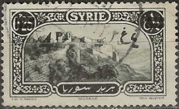 SYRIA 1926 Merkab Surcharged - 4p. On 0p.25 - Black FU (Black Ink Surcharge) - Used Stamps