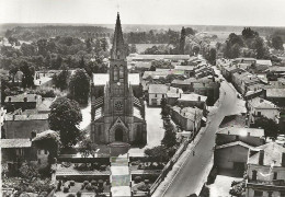 CPSM Tartas Eglise Saint Jacques  Vue Sur La Ville Haute - Tartas