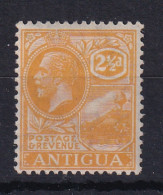 Antigua: 1921/29   KGV    SG72    2½d  Orange-yellow    MH - 1858-1960 Kolonie Van De Kroon