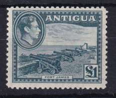 Antigua: 1938/51   KGVI    SG109    £1     MH - 1858-1960 Colonie Britannique