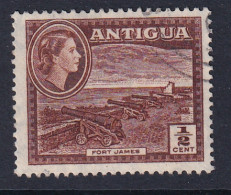 Antigua: 1953/62   QE II - Pictorial     SG120a    ½c     Used - 1858-1960 Colonia Britannica