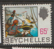 Seychelles 1969  SG  271 65c Corsair  Fine Used - Seychelles (...-1976)