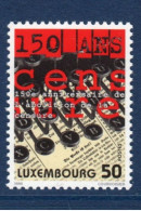 Luxembourg, **, Yv 1393, Mi 1445, SG 1468, Clavier De Machine à écrire, (AZERTY) - Neufs