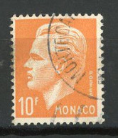 MONACO - Yv. N° 350  (o) 10f  Prince Rainier III Cote 9,5 Euro BE  2 Scans - Usados