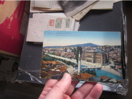 Sarajevo Apelava Obala Sa Gradkom Vjecnicom  Feldpost WW1 Simon Kattan Judaica Old Postcards - Bosnie-Herzegovine