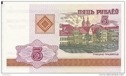 BIELORUSSIE 5 RUBLES 2000 UNC P 22 - Wit-Rusland