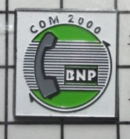 715B Pin's Pins / Beau Et Rare / THEME : BANQUES / BNP COM 2000 TELEPHONE - Banks