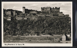 AK St. Goar A. Rh., Blick Auf Burg Rheinfels  - St. Goar