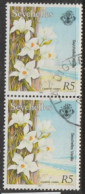 Seychelles 1993  SG 924  5R  Flora   Fine Used Pair - Seychellen (1976-...)