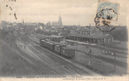 60-SAINT-JUST-EN-CHAUSSÉE-  LA GARE - Saint Just En Chaussee