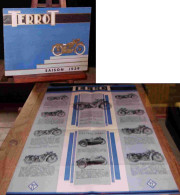 - PAP58532pap - Publicite Motos Terrot - Affiche Motos Saison 1939 - Bon état - THEMES - Motorfietsen