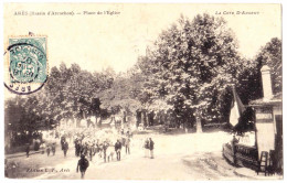 33 - B58503CPA - ARES - Place De L' église - Très Bon état - GIRONDE - Arès