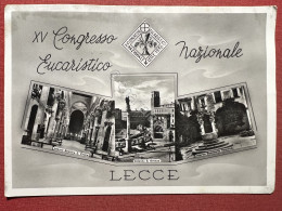 Cartolina - Lecce - XV Congresso Eucaristico Nazionale - 1956 - Lecce