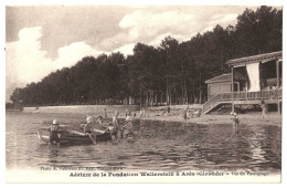 33 - B58707CPA - ARES - Aerium De La Fondation Wallerstein - Vue Du Pataugeage - Parfait état - GIRONDE - Arès