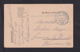 1917 - Feldpoststempel "K.u.k. Impr. Epidemiespital Nr. 9/IV2 - Feldpostkarte - Malattie