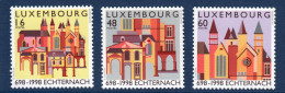 Luxembourg, **, Yv 1404, 1405, 1406, Mi 1456, 1457, 1458, SG 1480, 1481, 1482, Echternach, - Neufs