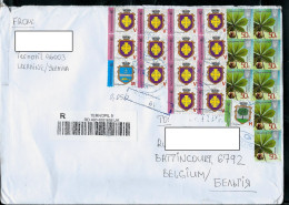 Enveloppe (ent.) Du 22/11/2022 ( Achats De Timbres  En Soutien à L'Ukraine Par Moi-même ) - Ukraine