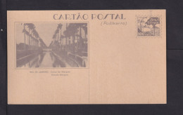 100 R. Bild Ganzsache Rio - Canal De Mangue - Ungebraucht - Postal Stationery