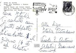 ITALIA ITALY - 1961 ROMA Scrivete L'indirizzo Completo E Leggibile- Annullo A Targhetta Su Cartolina Illustrata - 1195 - Non Classés