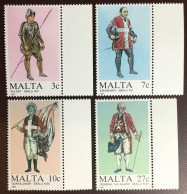 Malta 1987 Military Uniforms MNH - Malta