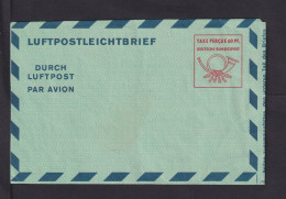 60 Pf. Ganzsachen-Aerogramm (LF 6a) - Ungebraucht - Briefomslagen - Ongebruikt