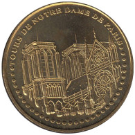 75-0601 - JETON TOURISTIQUE MDP - Tours Notre-Dame De Paris Face Simple - 2007.1 - 2007