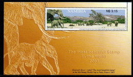 Namibia 2003 - Mi.Nr. Block 58 - Postfrisch MNH - Tiere Animals Elefanten Elefants - Namibie (1990- ...)