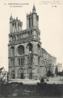 FRANCE - Mantes La Jolie - Vue Générale De La Cathédrale - Vue De L'extérieur - Carte Postale Ancienne - Mantes La Jolie