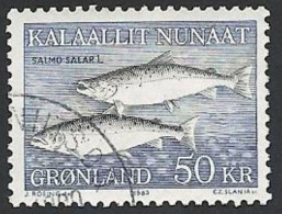 Grönland, 1983, Mi.-Nr. 140, Gestempelt - Gebruikt