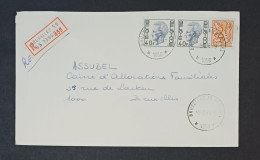 CACHET ÉTOILES / STERSTEMPEL  BRUXELLES 55 - Sellos Con Estrellas