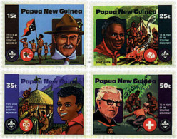 725184 HINGED PAPUA NUEVA GUINEA 1982 75 ANIVERSARIO DEL ESCULTISMO - Papua New Guinea