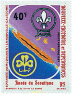 725177 HINGED NUEVA CALEDONIA 1982 50 ANIVERSARIO DEL ESCULTISMO EN NUEVA CALEDONIA - Unused Stamps