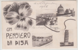 Pisa, " Un Pensiero Da Pisa " Cartolina Non Viaggiata. - Pisa