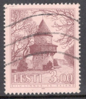 Estonia 1994 Single  Stamp From The Castles In Fine Used. - Estonia