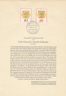 BERLIN 174-175, Ersttagsblatt ETB 29, Bundestagssitzung, 1957 - 1° Giorno – FDC (foglietti)