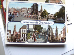 Nederland Holland Pays Bas Groningen Met Drukte In De Stad - Groningen