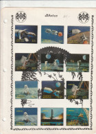 Bhutan SPACE 3D STAMPS COMPLETE SET - Bhutan