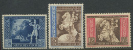 Germany:Detsches Reich:Unused Stamps Serie European Post Congress Wien 1942, Vienna, Horses, MNH - Posta